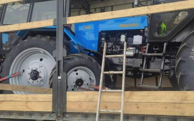 Перевозка партии тракторов из Беларуси в одну из стран Африки